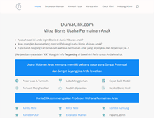 Tablet Screenshot of duniacilik.com